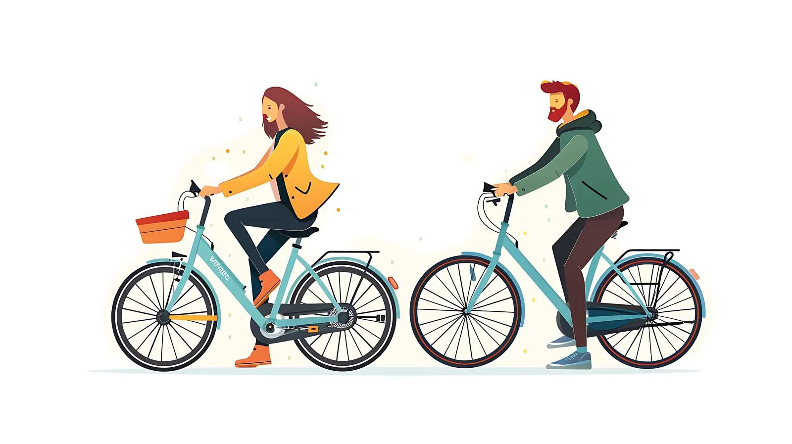 Urban e-bike exploration — free download from Dotvec