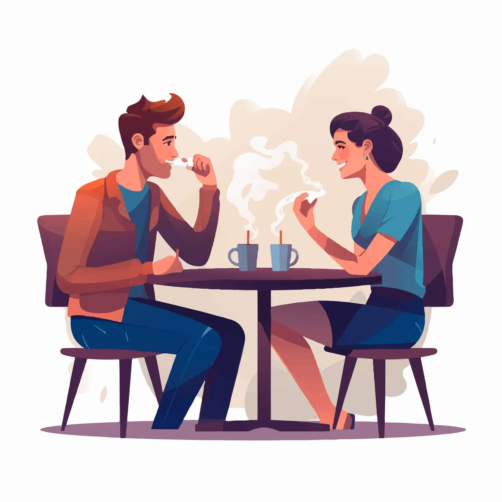 Couple Enjoying Drinks at a Bar — free download from Dotvec