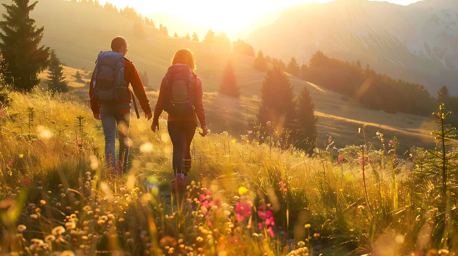 Alpine Meadow Hiking Trip — free download from Dotvec