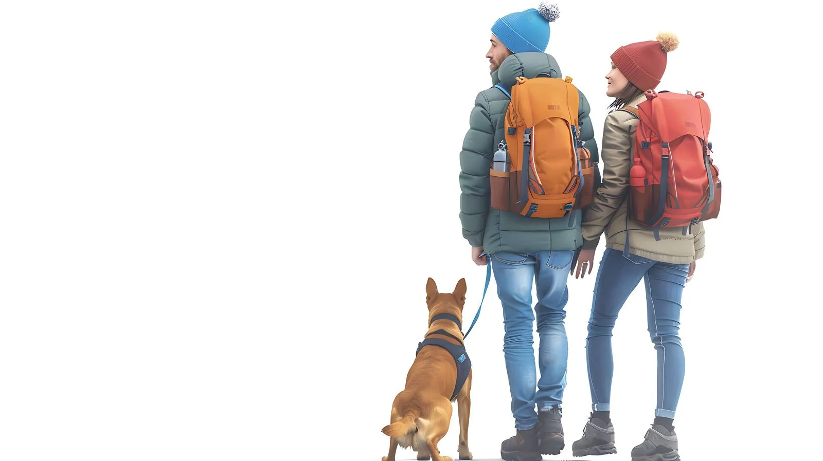 Adventure Hiking with Dog — free download from Dotvec