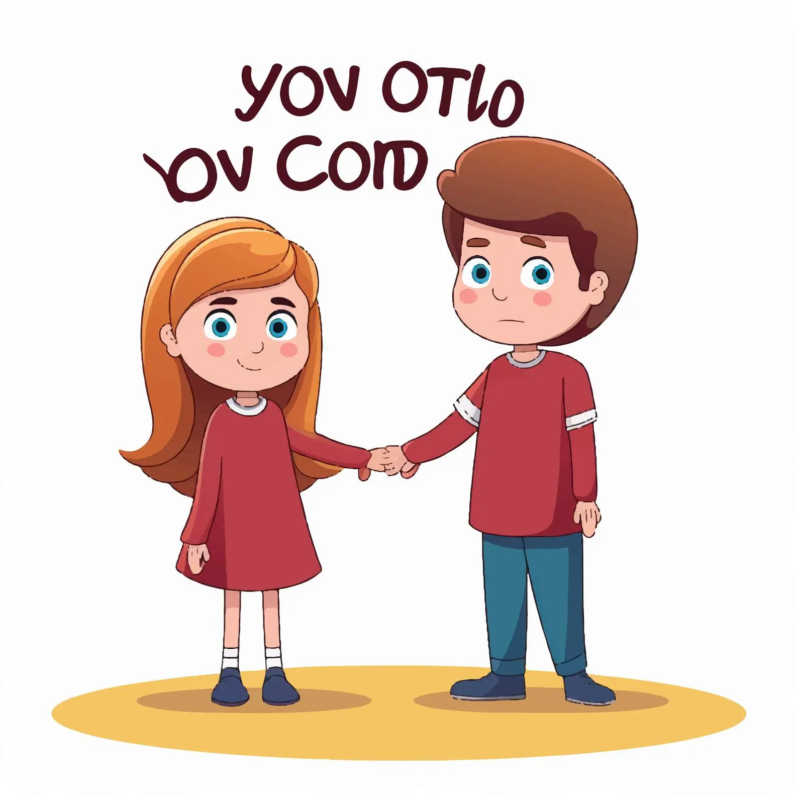 Cartoon Style Covid-19 Illustration with Kids — free download from Dotvec