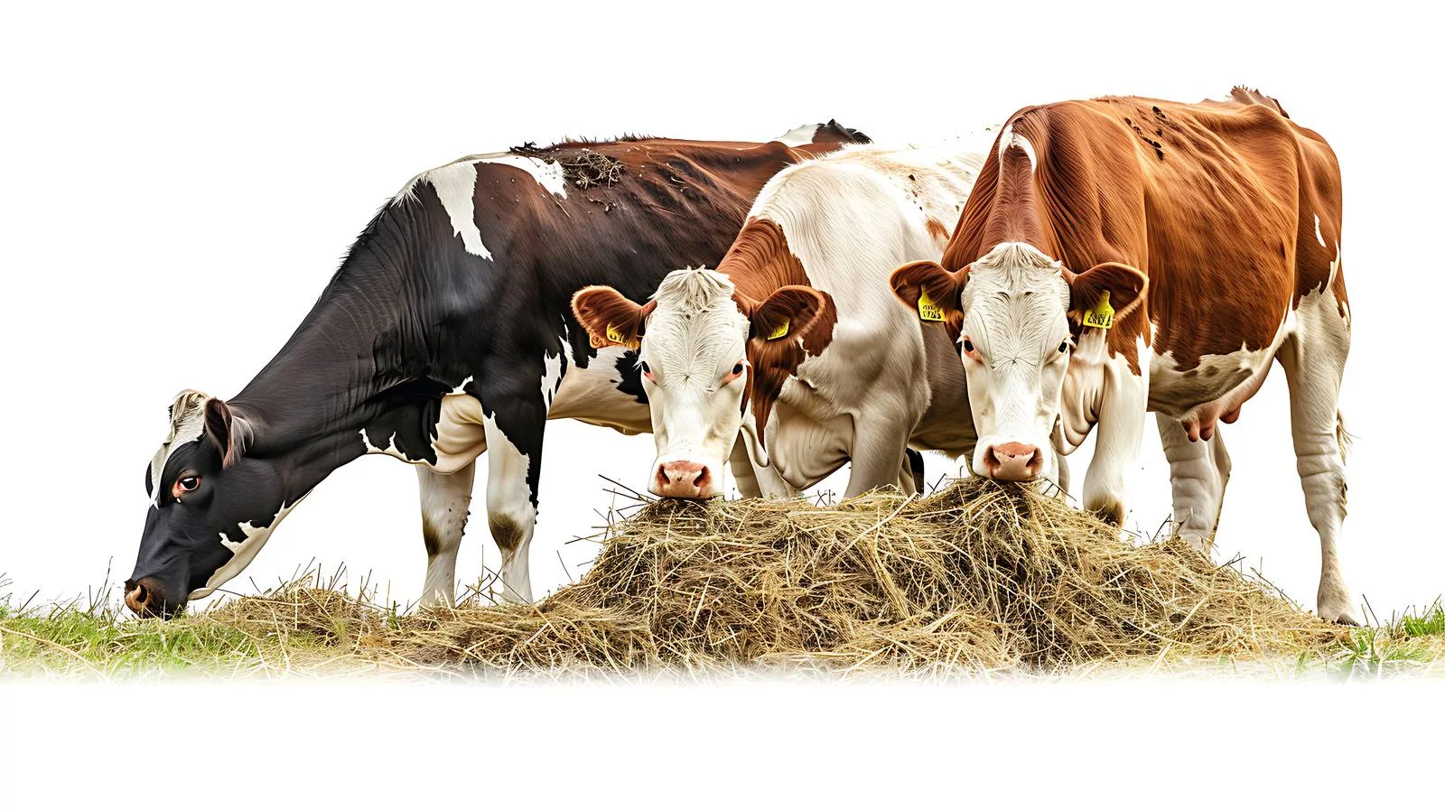 Farm Scene with Cows and Farmer — free download from Dotvec