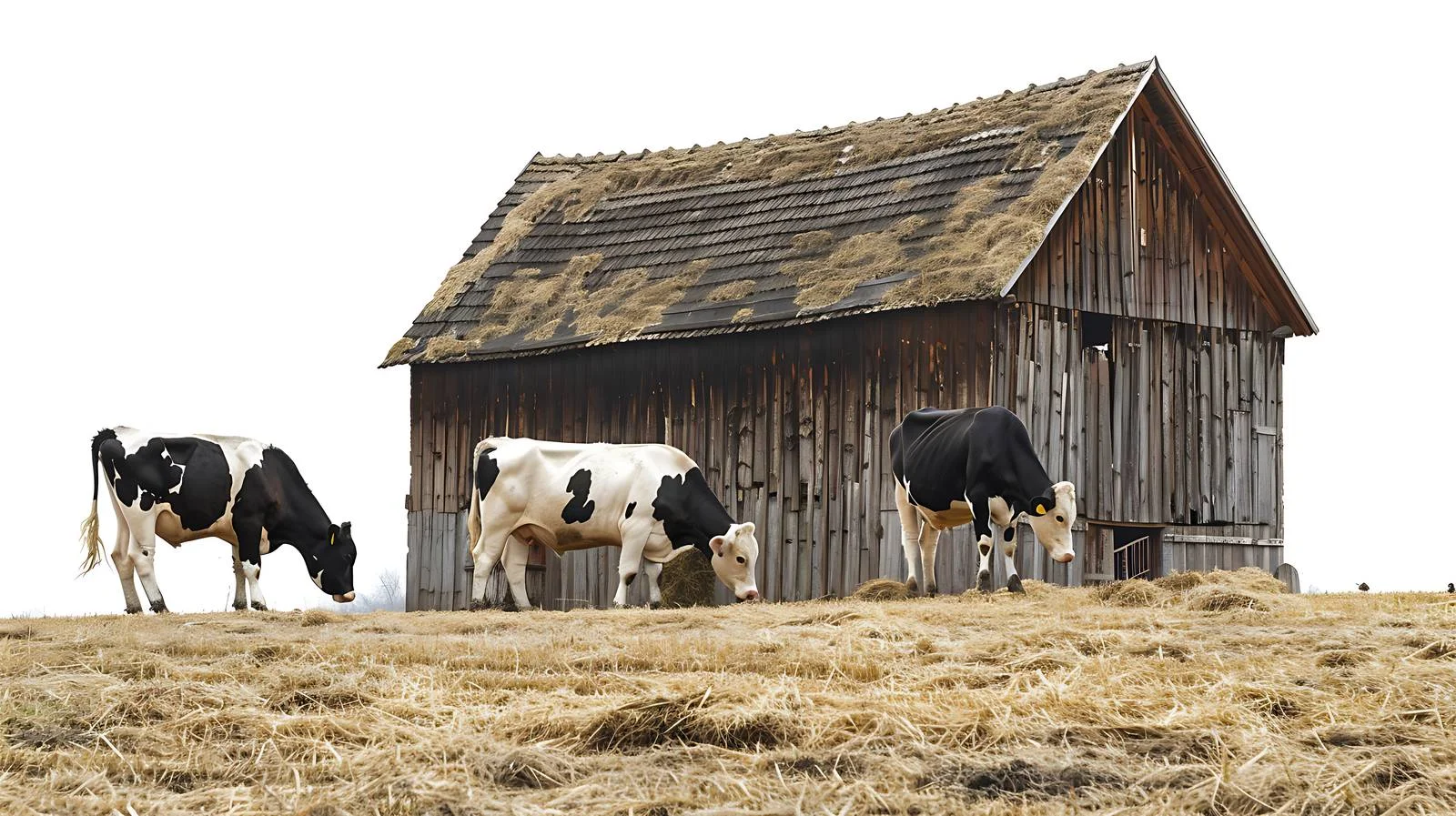 Farm Life Scene with Cows — free download from Dotvec