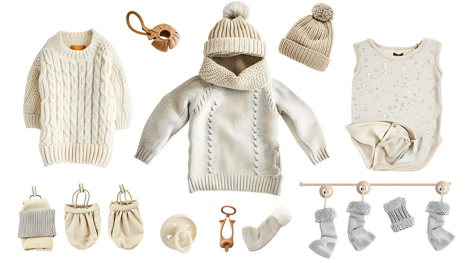 Stylish Eco-Friendly Scandinavian Newborn Baby Clothes — free download from Dotvec