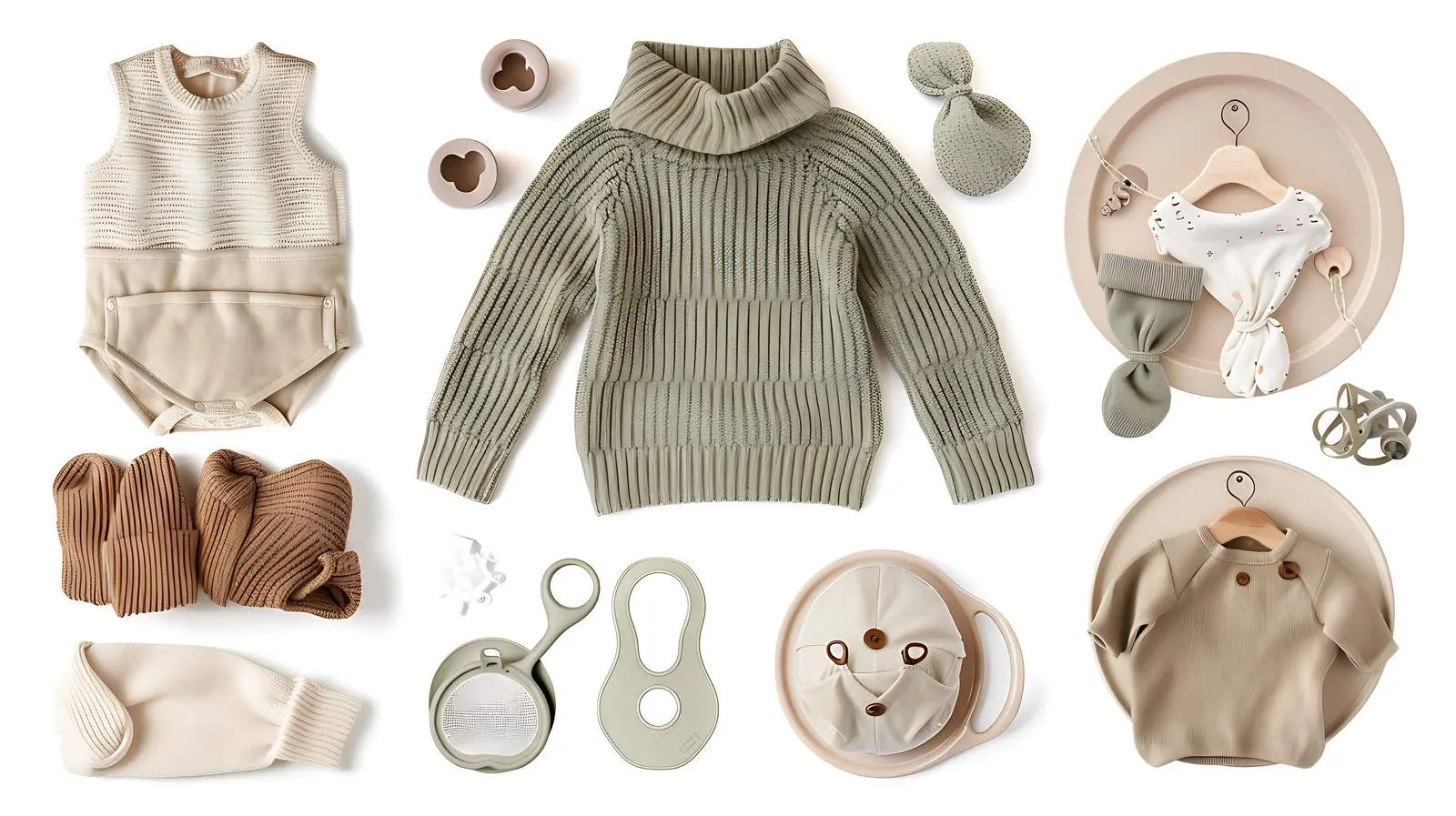 Stylish Scandinavian Eco-Friendly Baby Clothes — free download from Dotvec