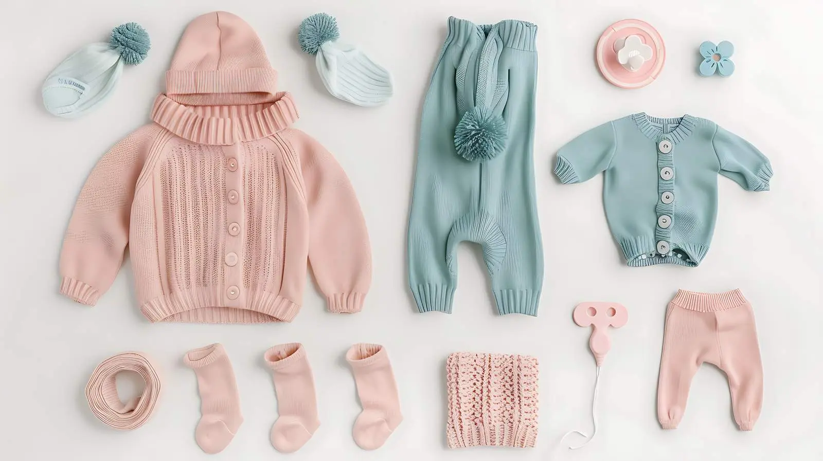 Stylish Scandinavian Eco-Friendly Newborn Baby Clothes — free download from Dotvec