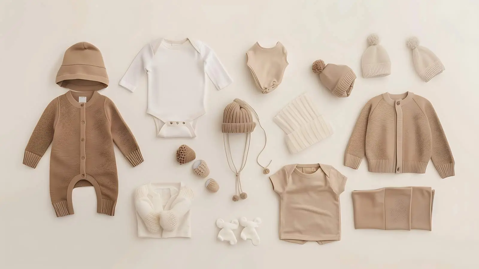 Cozy Hygge Newborn Baby Clothes and Accessories – free knitwear image from Dotvec