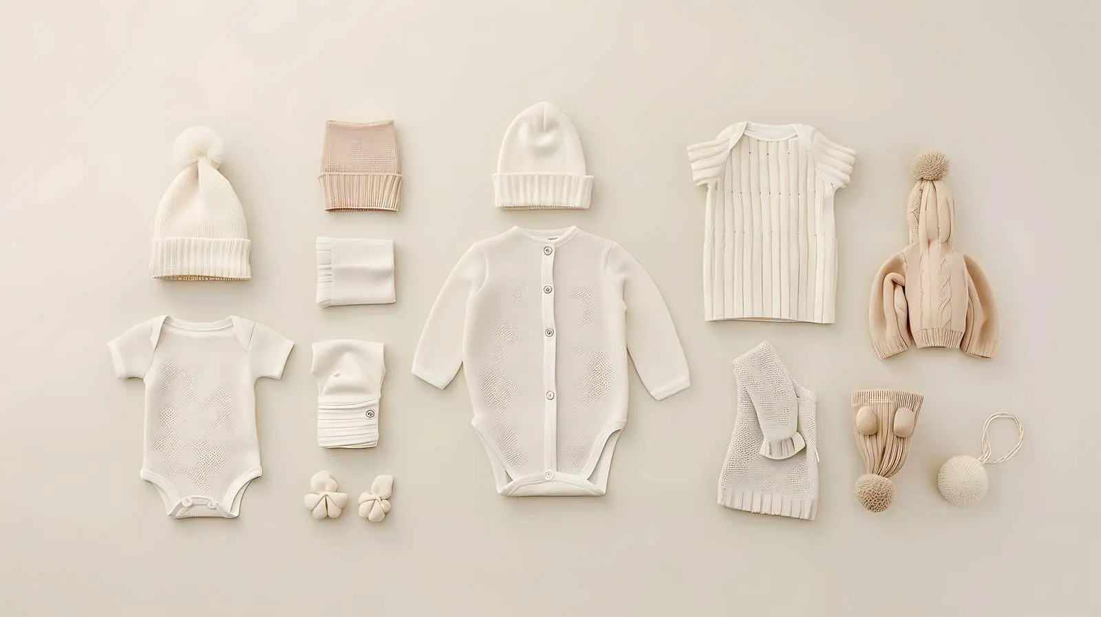 Cozy Hygge Newborn Clothes and Accessories — free download from Dotvec