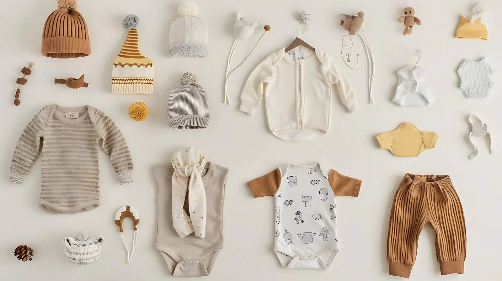 Cozy Hygge Clothes and Accessories for Newborns — free download from Dotvec