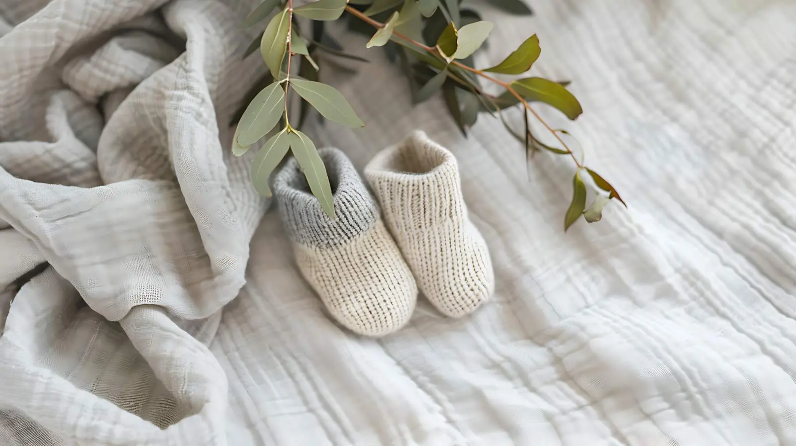 Cozy Hygge Socks for Mom and Newborn – free baby care image from Dotvec
