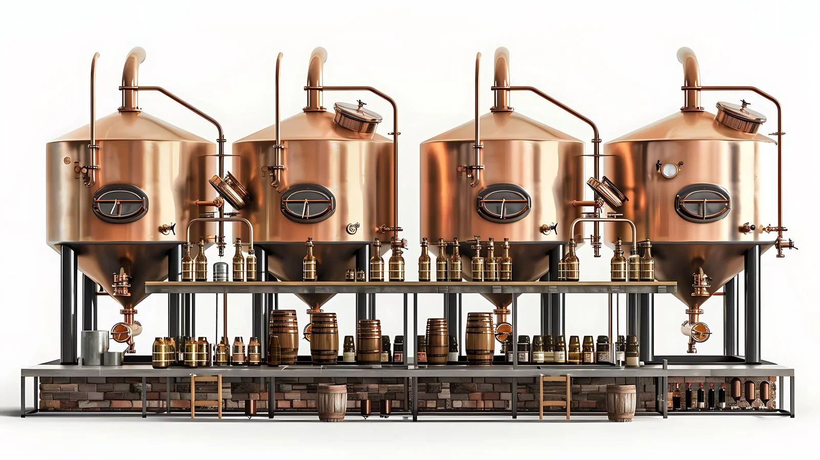 Craft Beer Brewery Equipment — free download from Dotvec