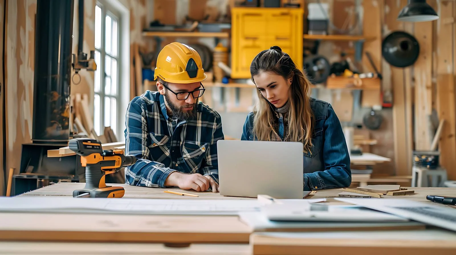 Collaborative Planning Session with Craftspeople — free download from Dotvec