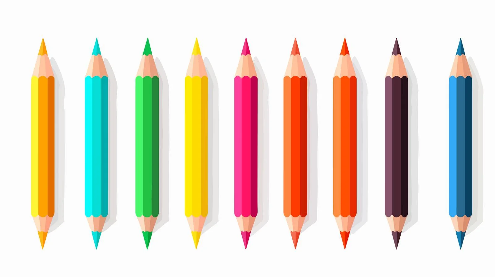 Vibrant Cartoon Crayon — free download from Dotvec
