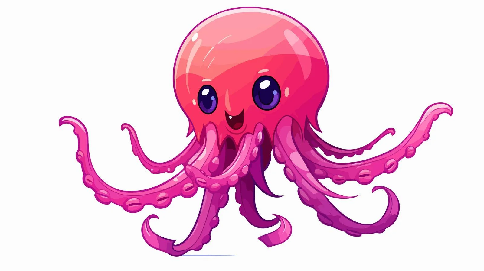 Whimsical Jellyfish Illustration — free download from Dotvec