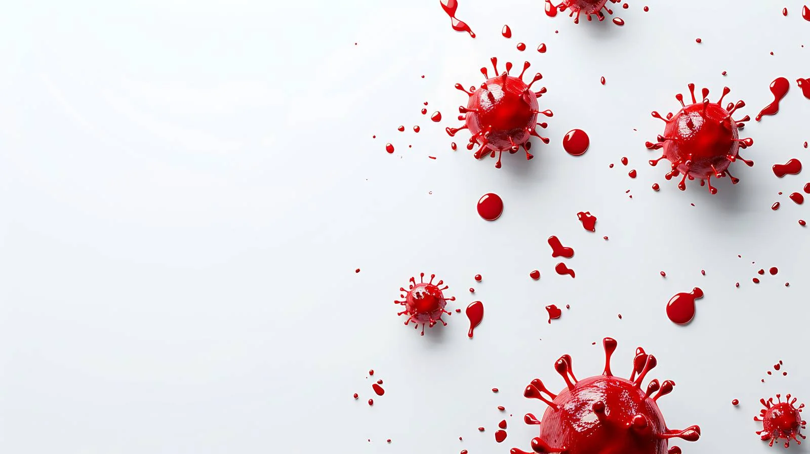 Minimal Blood Drop Background Design — free download from Dotvec