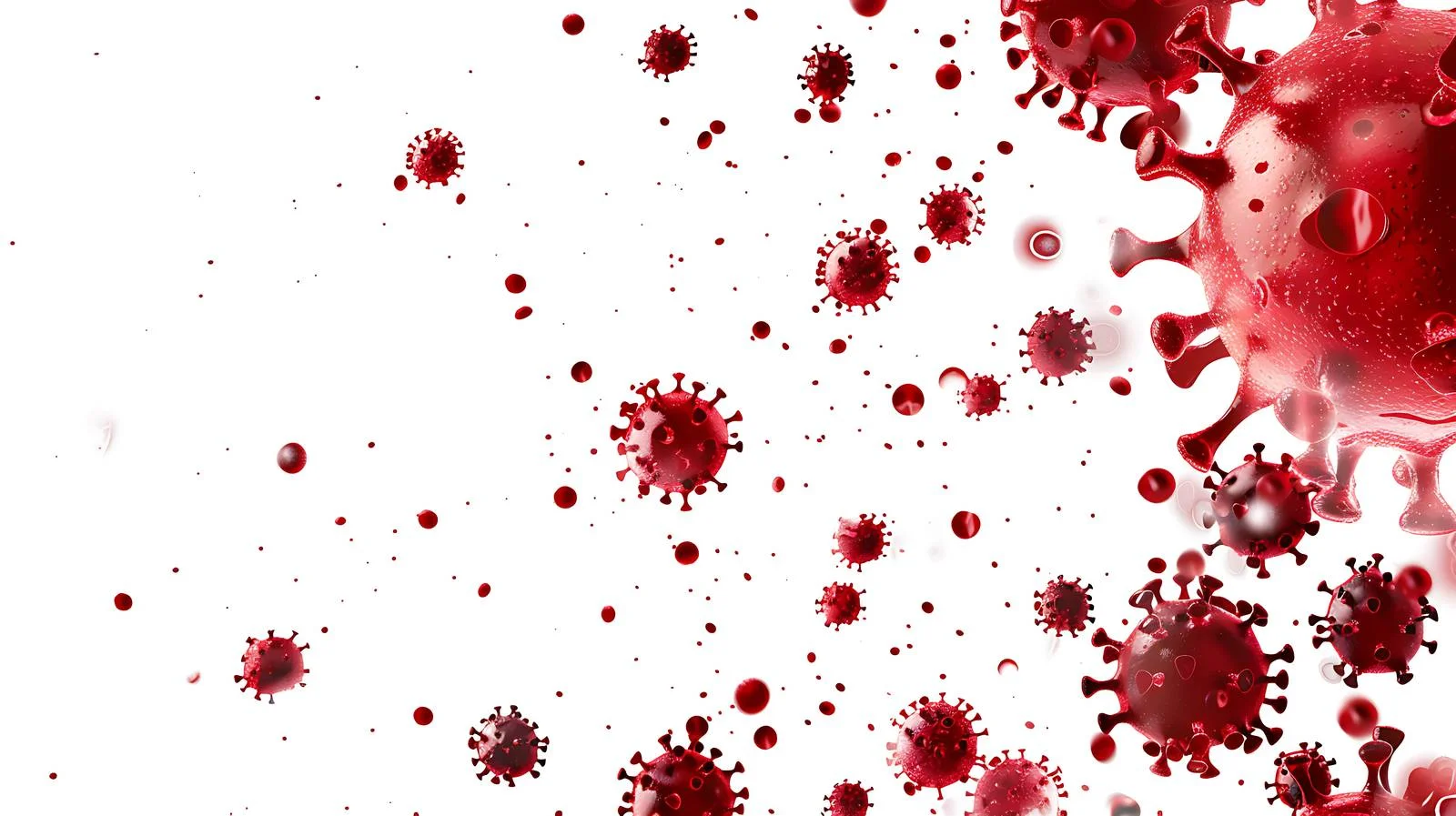 Minimal Blood Drops Background Design – free splatter image from Dotvec