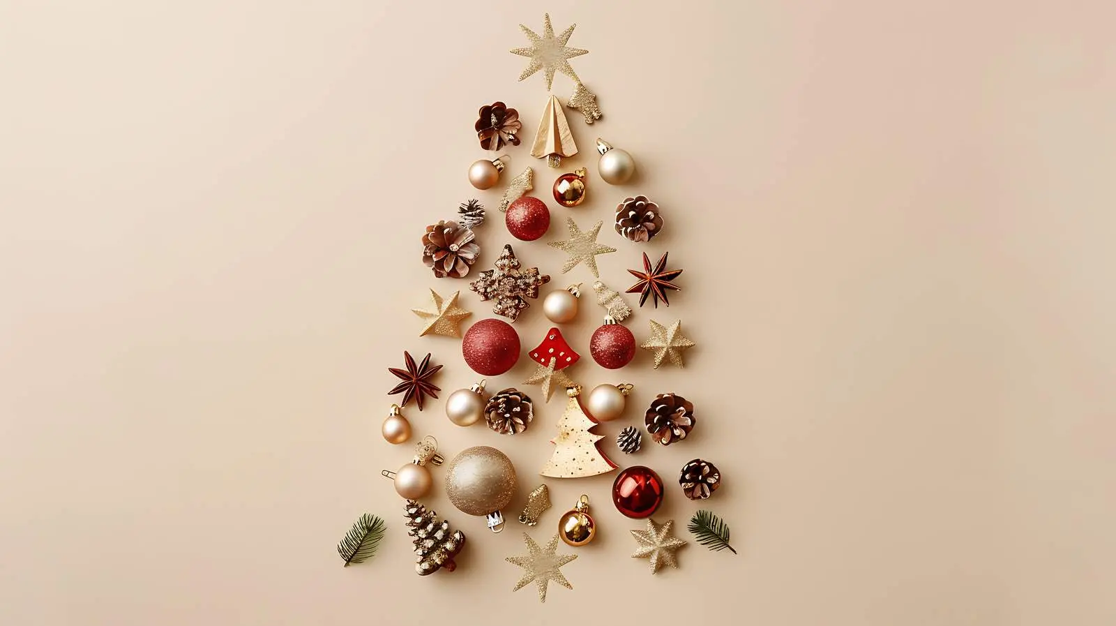 Festive Christmas Fir Tree with Holiday Decorations — free download from Dotvec