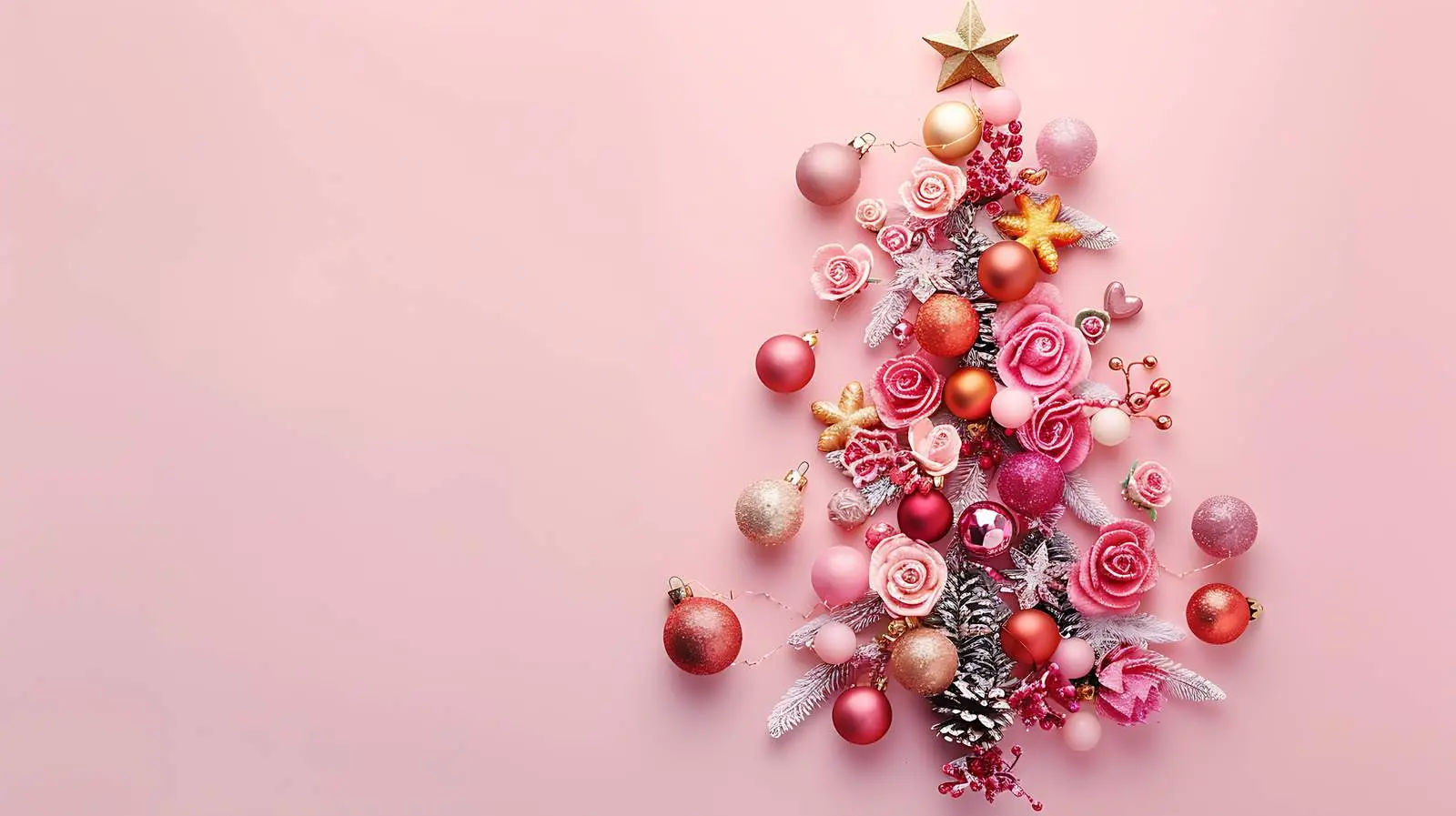 Festive Christmas Fir Tree with Holiday Decorations – free festive decor image from Dotvec