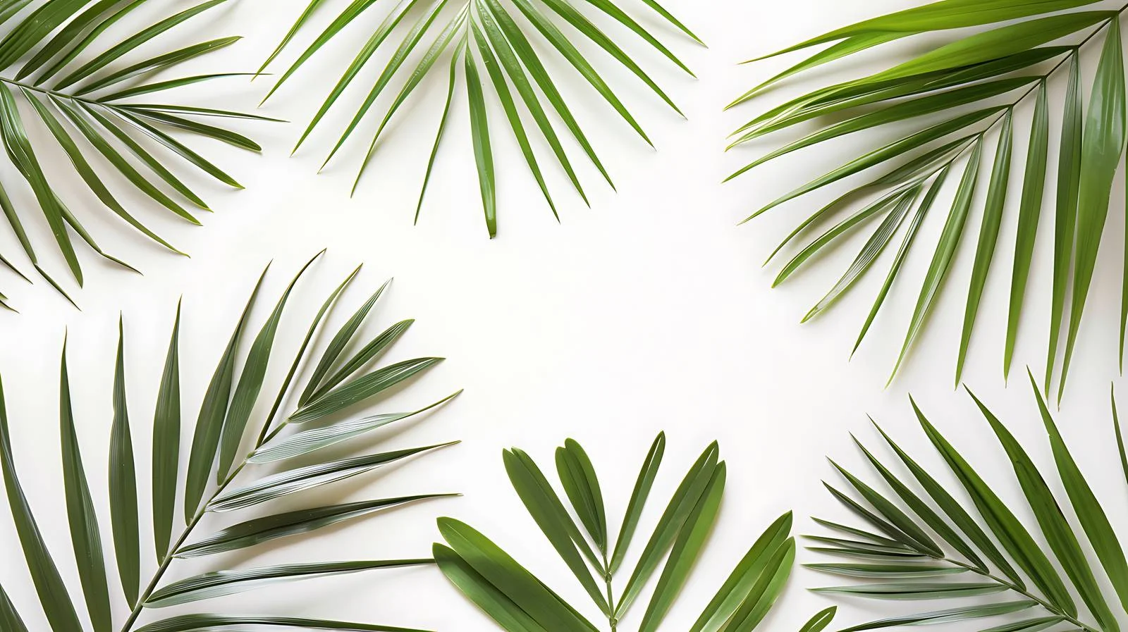 Vintage Palm Leaf Composition — free download from Dotvec
