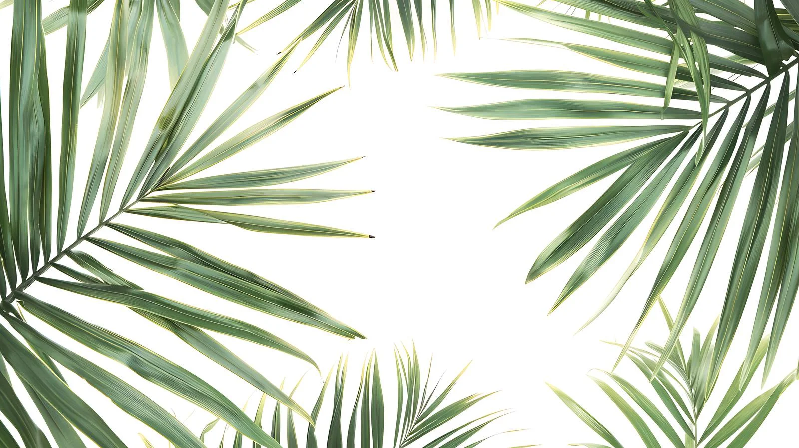 Vintage Palm Leaf Creative Composition — free download from Dotvec