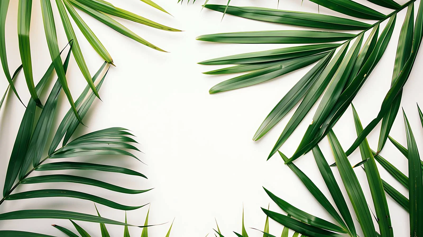 Vintage Palm Leaf Composition — free download from Dotvec