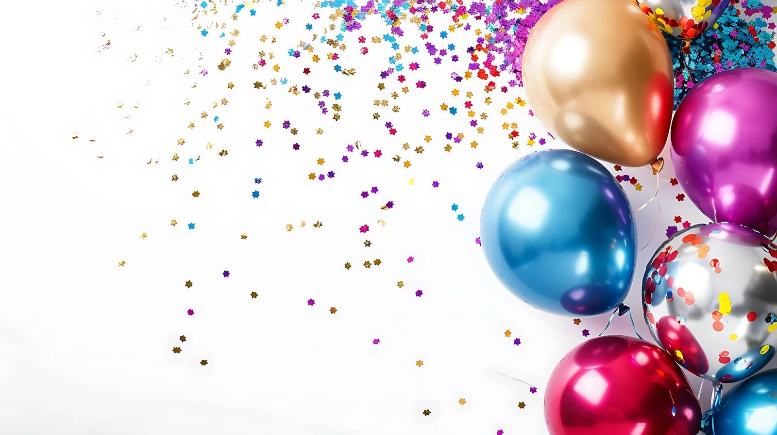 Party Balloon Creative Composition — free download from Dotvec