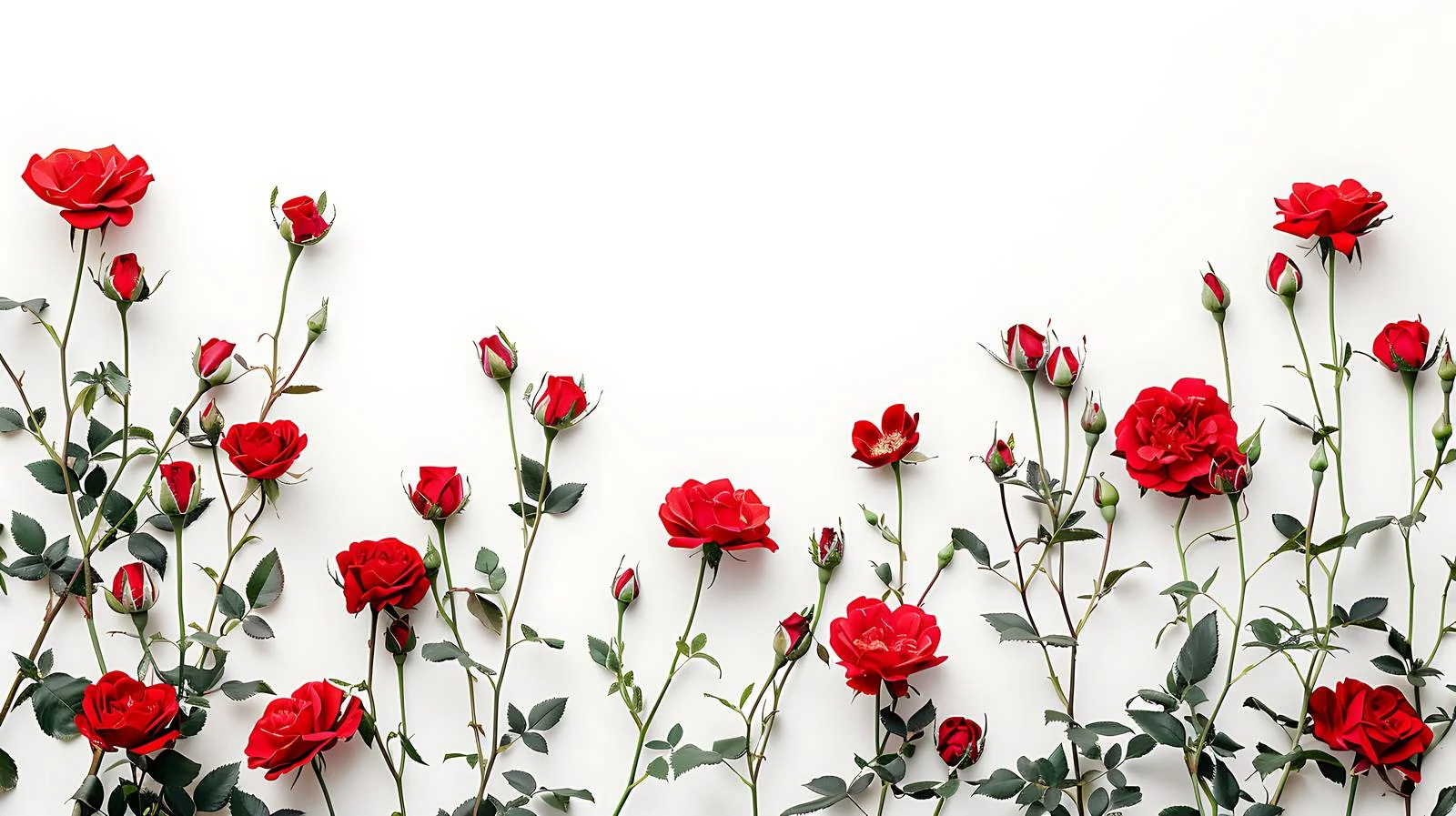 Elegant Red Rose Flowers Composition — free download from Dotvec