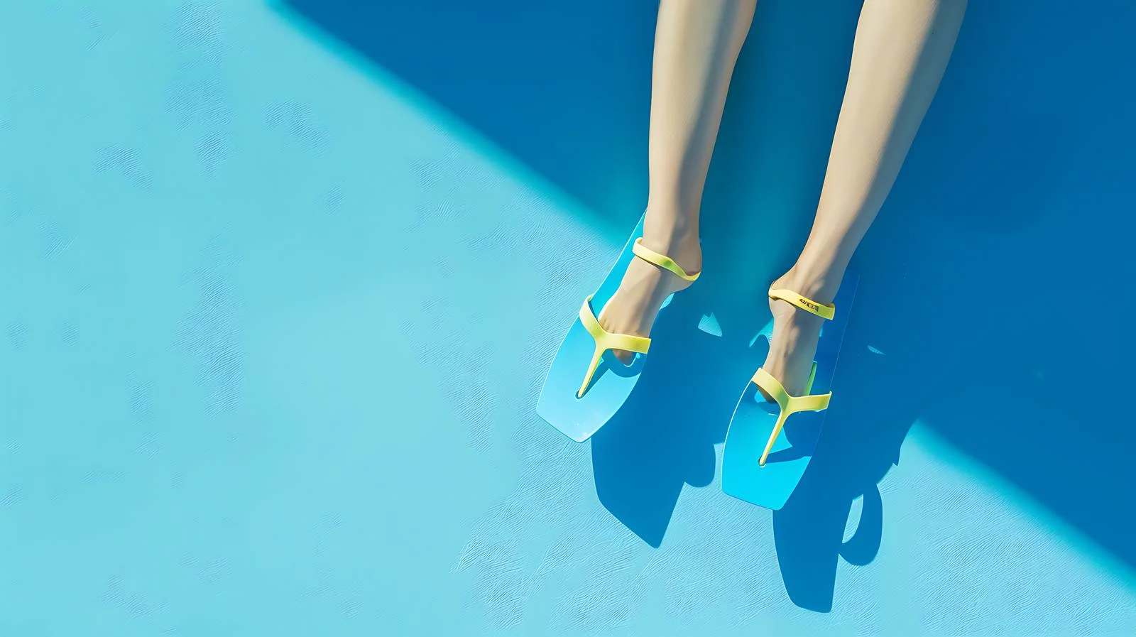 Playful Doll Legs and Flippers Composition — free download from Dotvec