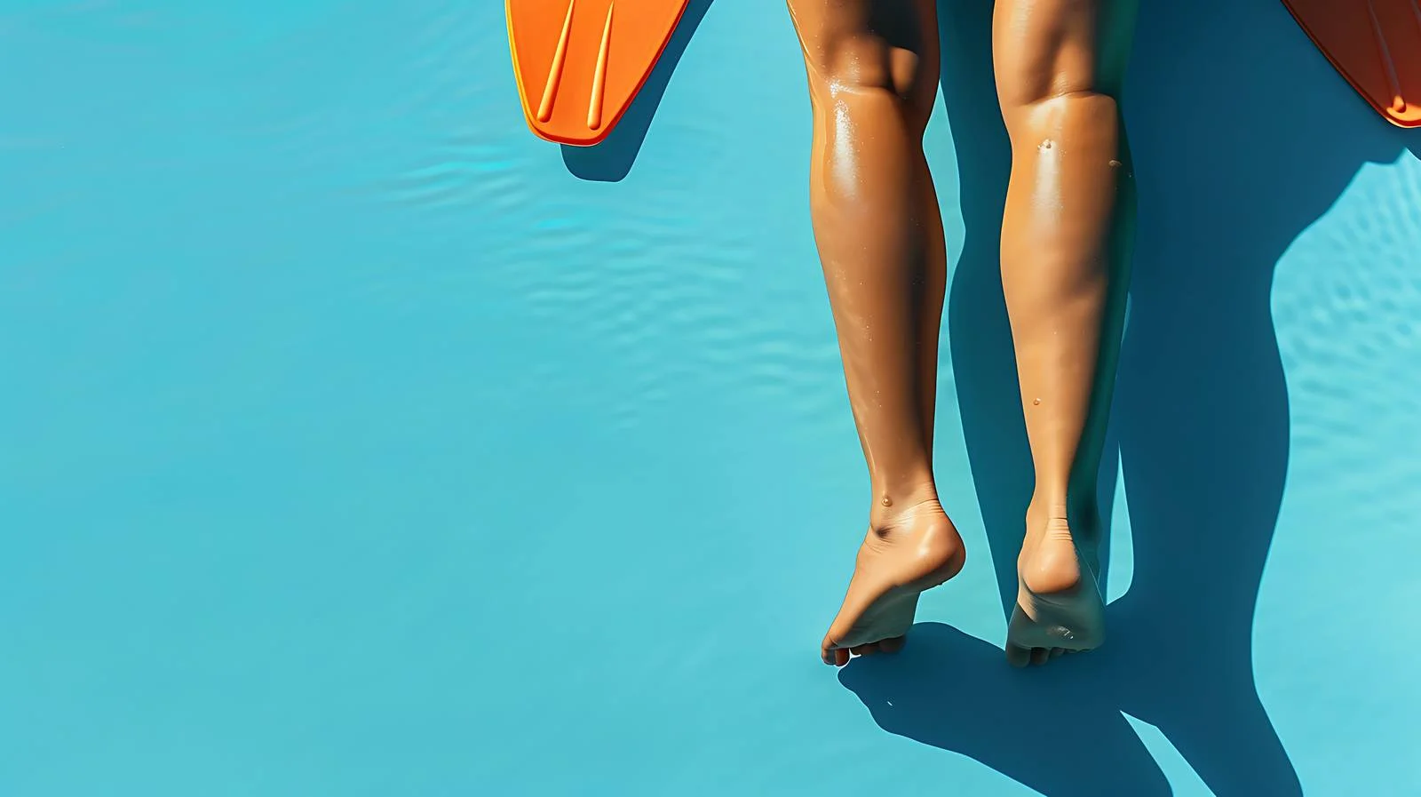 Creative Doll Legs and Flippers Composition — free download from Dotvec