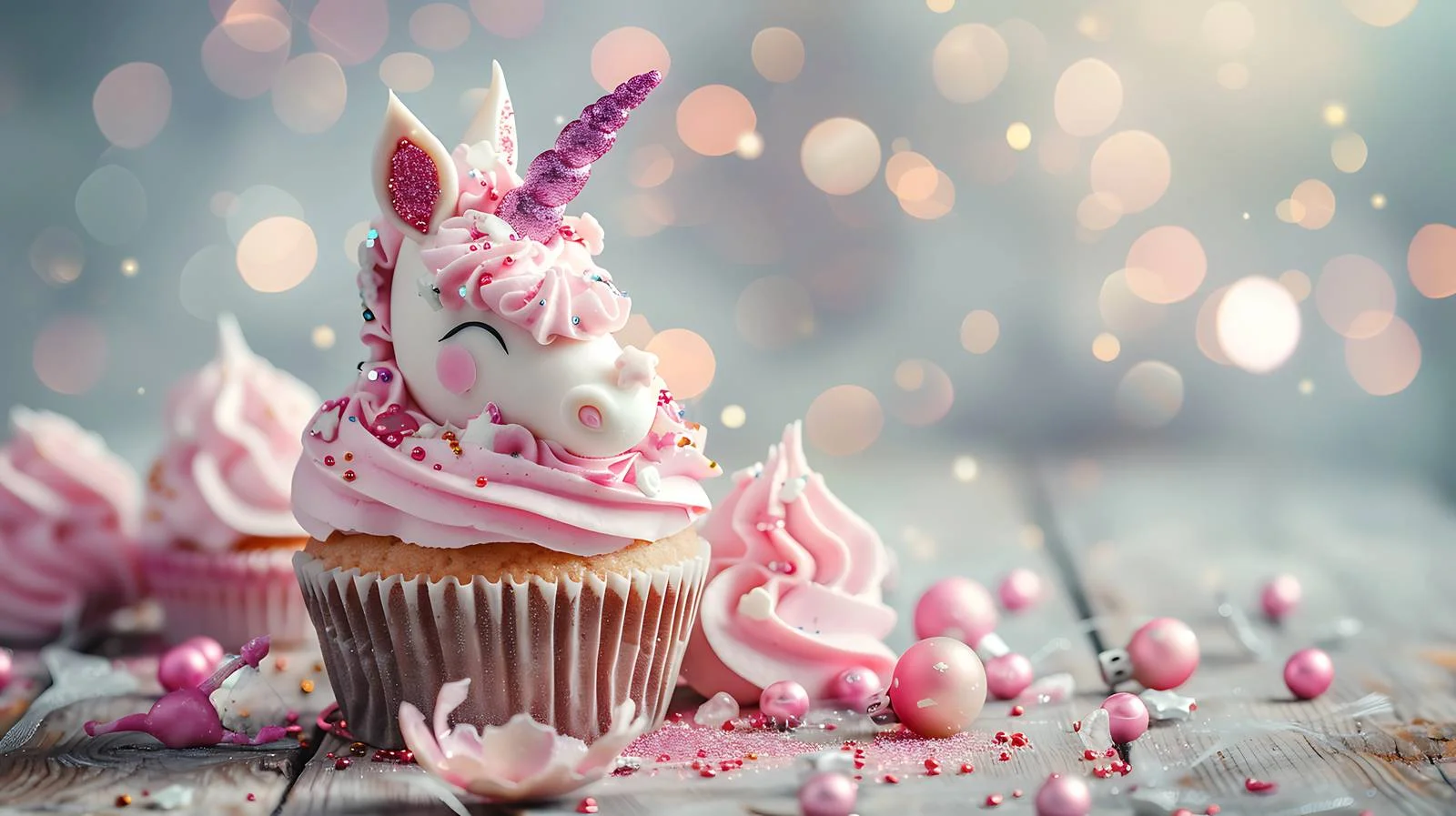 Magical Unicorn Glitter Composition — free download from Dotvec