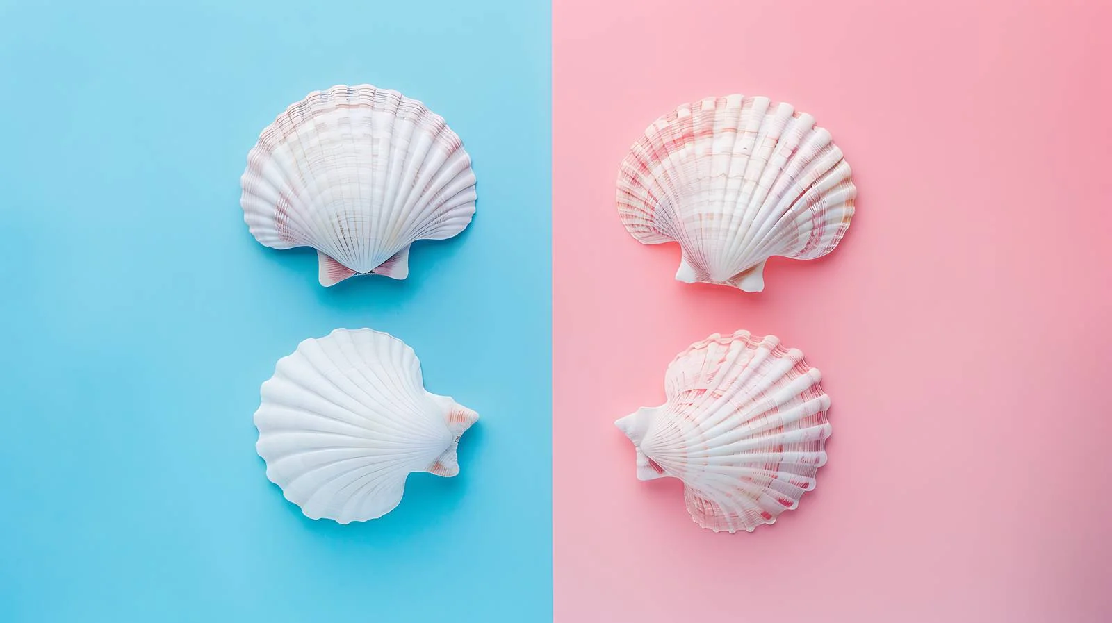Seashell Gradient Composition — free download from Dotvec