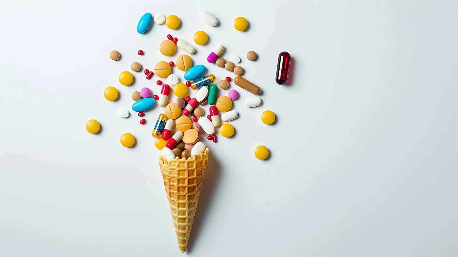 Unique Health Concept with Capsule Pills — free download from Dotvec