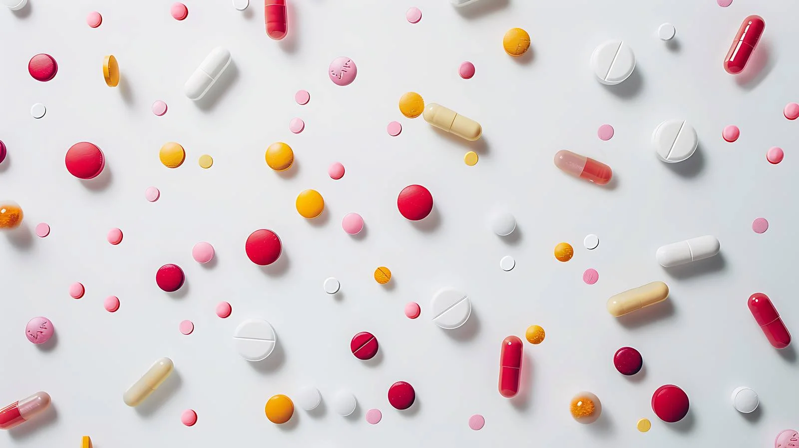 Vibrant Pills Array Concept — free download from Dotvec