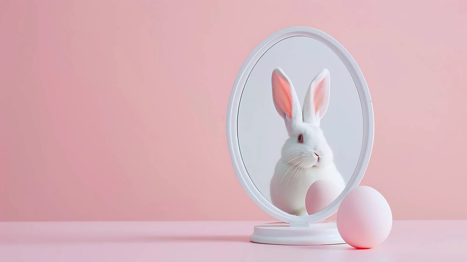 Easter Bunny Reflection — free download from Dotvec