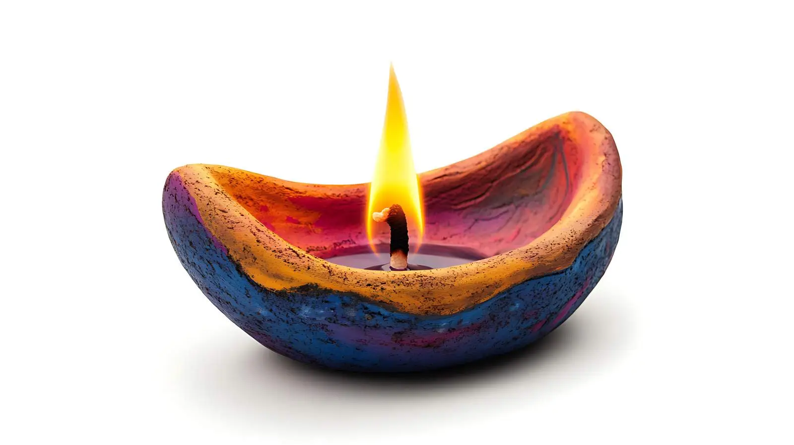Diwali Clay Lamp Design — free download from Dotvec