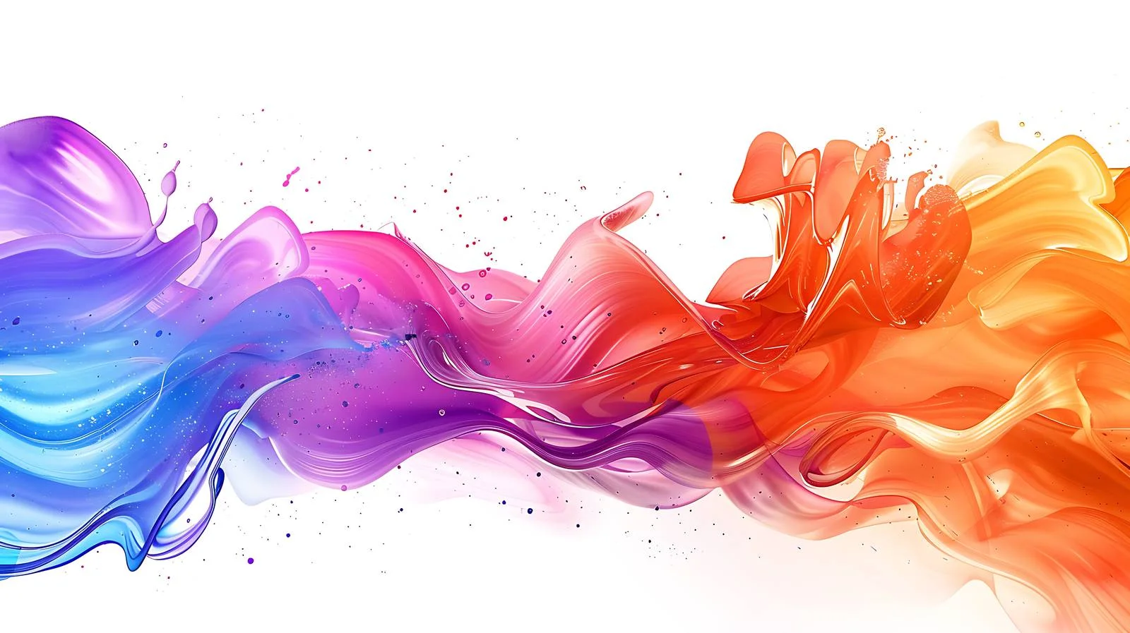 Vibrant Color Exaggerated Illustration Background — free download from Dotvec