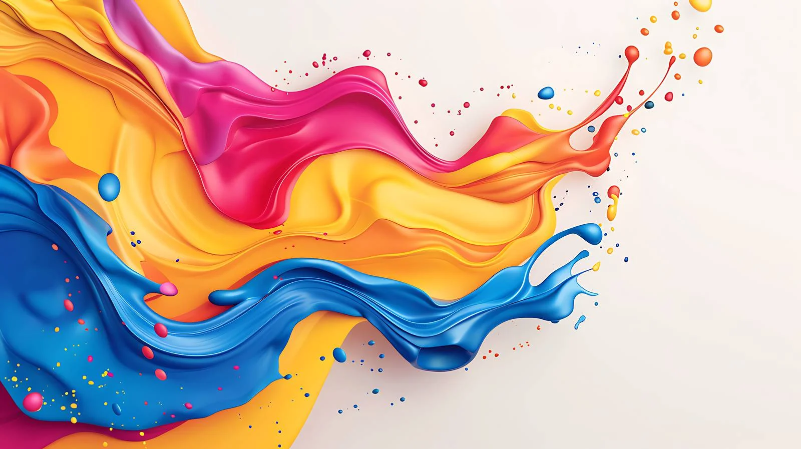 Vibrant Colorful Abstract Artwork — free download from Dotvec