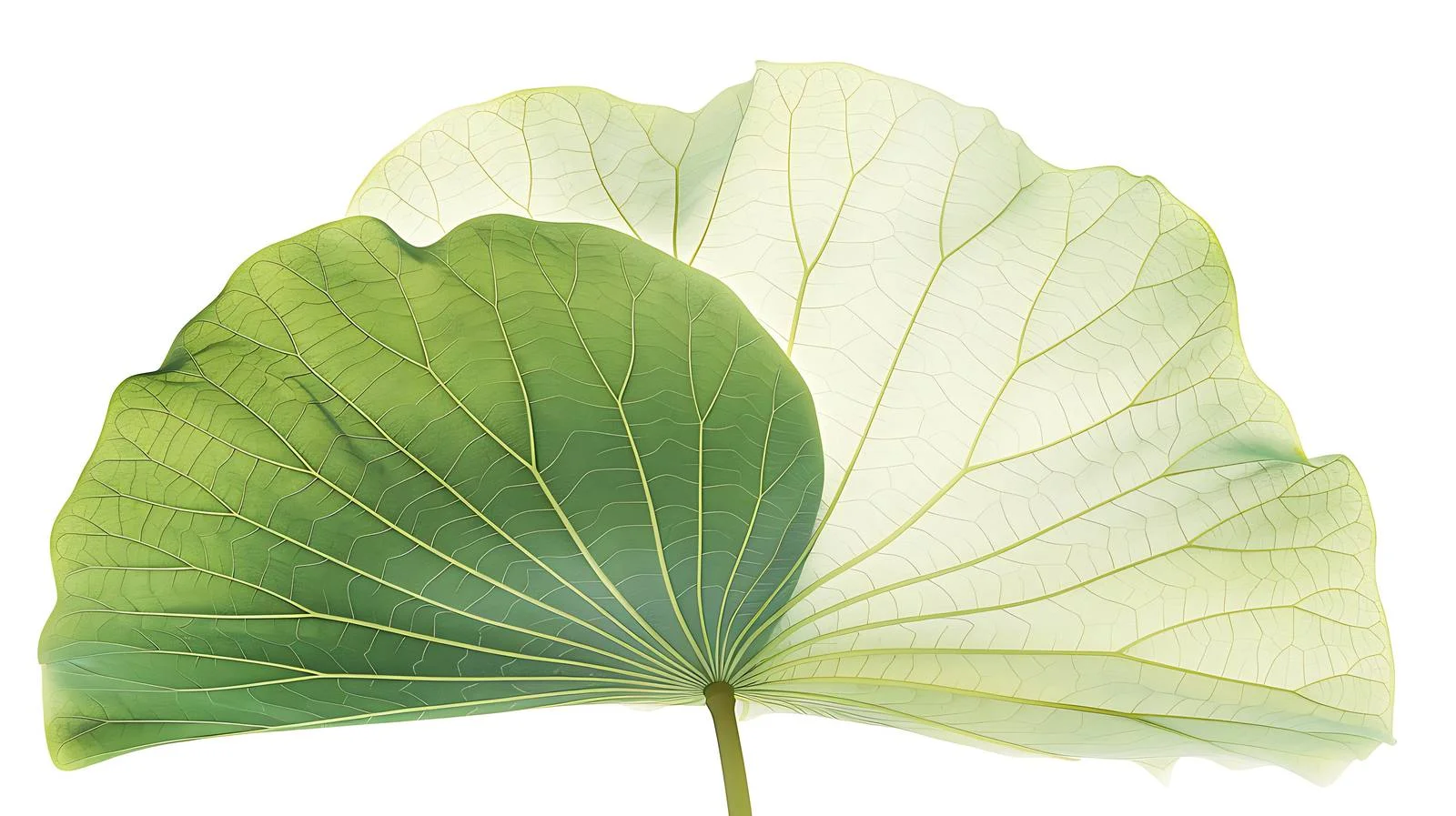 Transparent Lotus Leaf Illustration — free download from Dotvec