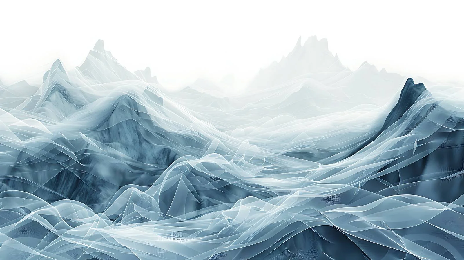 Tulle Landscape Illustration — free download from Dotvec