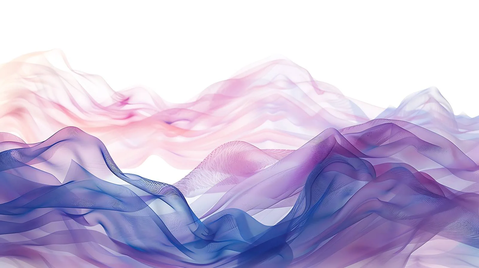 Creative Tulle Landscape Illustration — free download from Dotvec