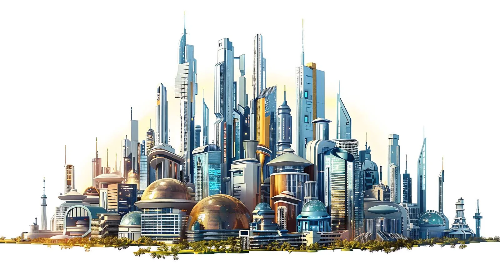 Futuristic Illustrations — free download from Dotvec