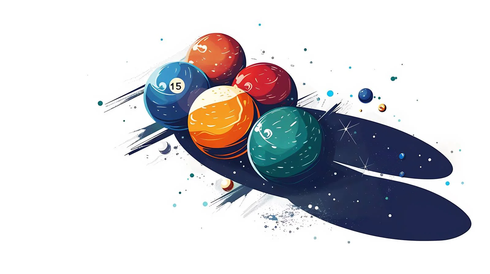 Futuristic Abstract Illustrations — free download from Dotvec