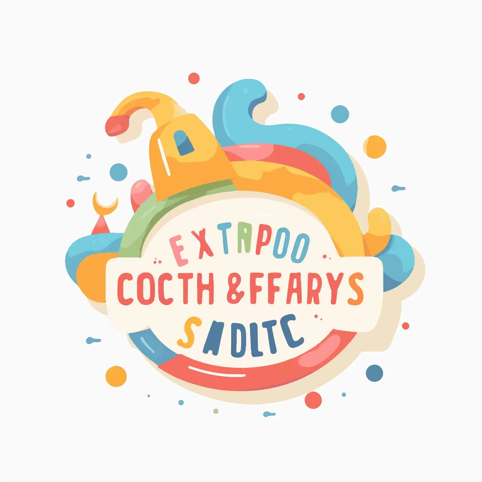 Creative Kids Center Flat Vector Logo — free download from Dotvec