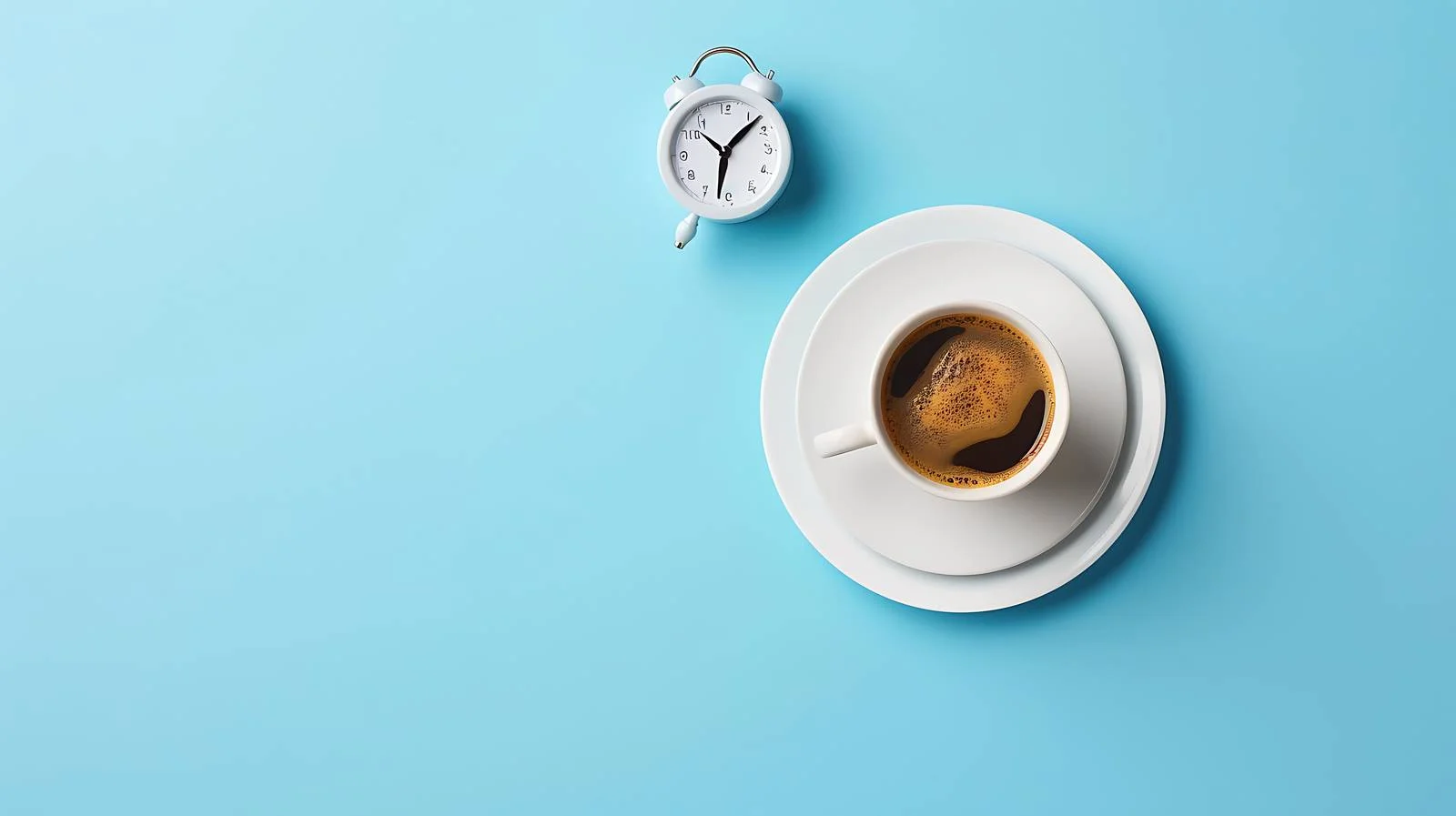 Coffee Alarm Creative Layout — free download from Dotvec