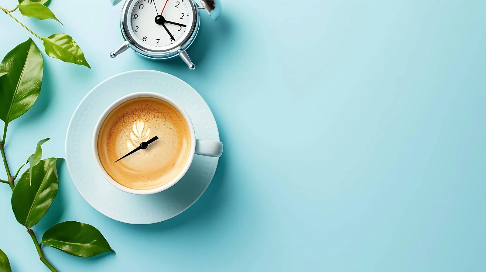 Coffee Alarm Layout Design — free download from Dotvec