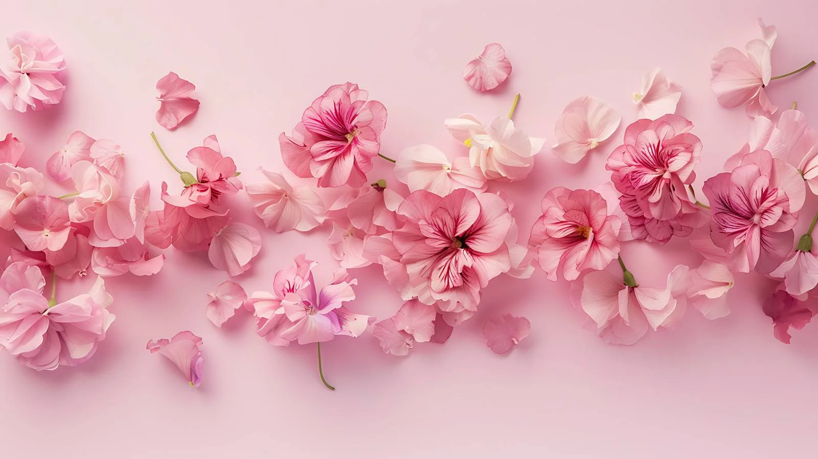 Floral Pink Backdrop Layout Design — free download from Dotvec