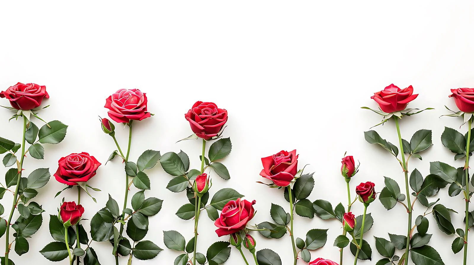 Elegant Rose Flowers Layout — free download from Dotvec