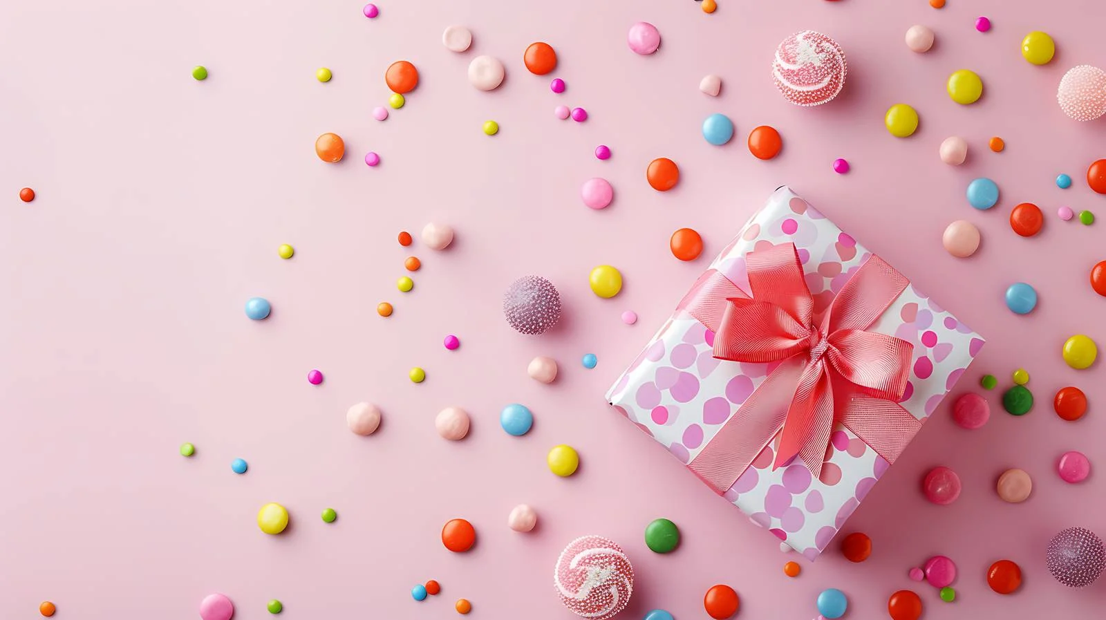 Colorful Candy and Gift Box Arrangement — free download from Dotvec