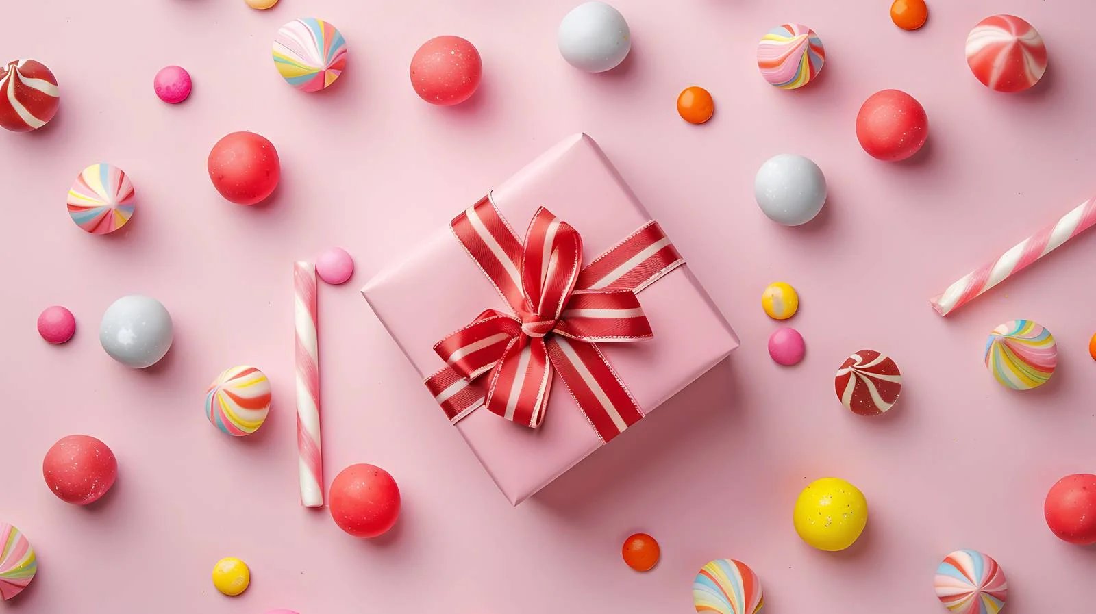Vibrant Candy and Gift Box Display — free download from Dotvec
