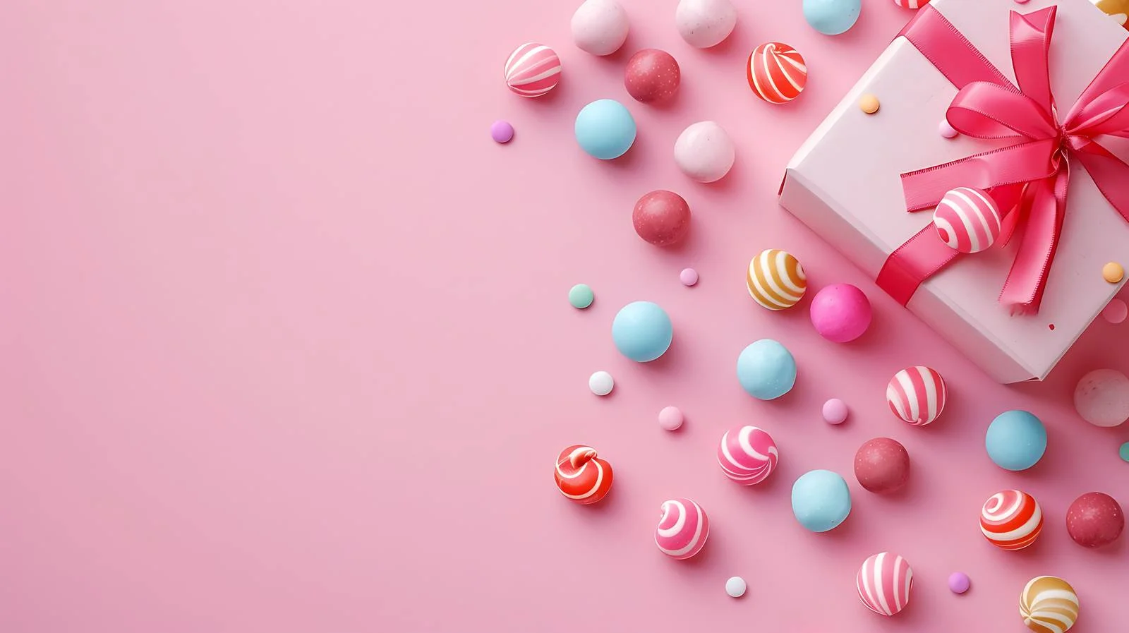 Colorful Candy and Gift Box Arrangement — free download from Dotvec